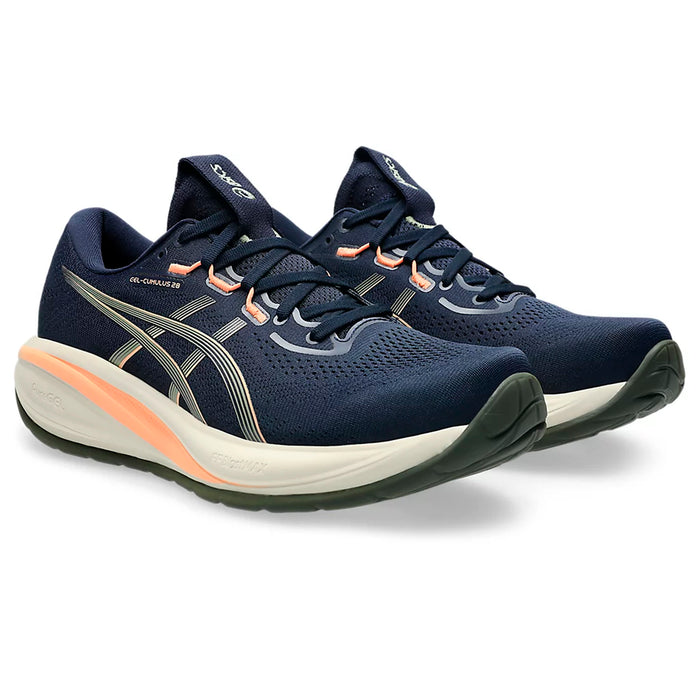 1011C143.404 Asics Calzados Deportivos Masculino Running Gel-Cumulus 28 Midnight/Khaki Green