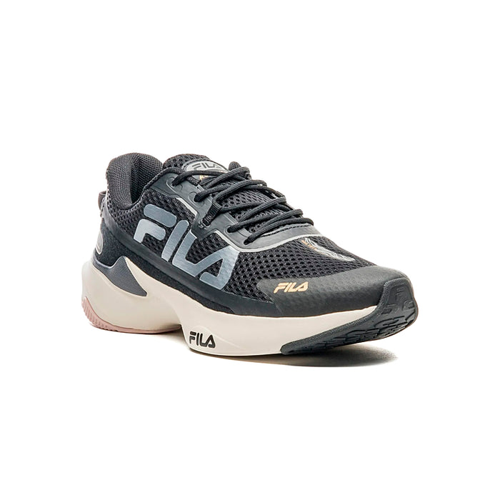 51J728X-6682 FILA CALZADOS DEPORTIVOS FEMENINO RUNNING RECOVERY BLACK/ALLOY/GOLDEN