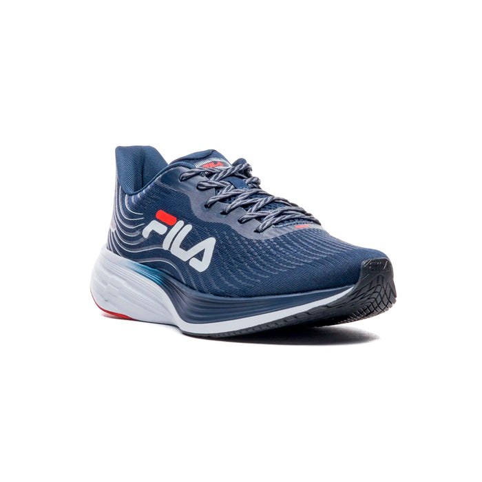 F01R00148-3643 FILA CALZADOS DEPORTIVOS MASCULINO RUNNING RACER CURVE 2 NAVY/WHITE/FLAME SCARLET