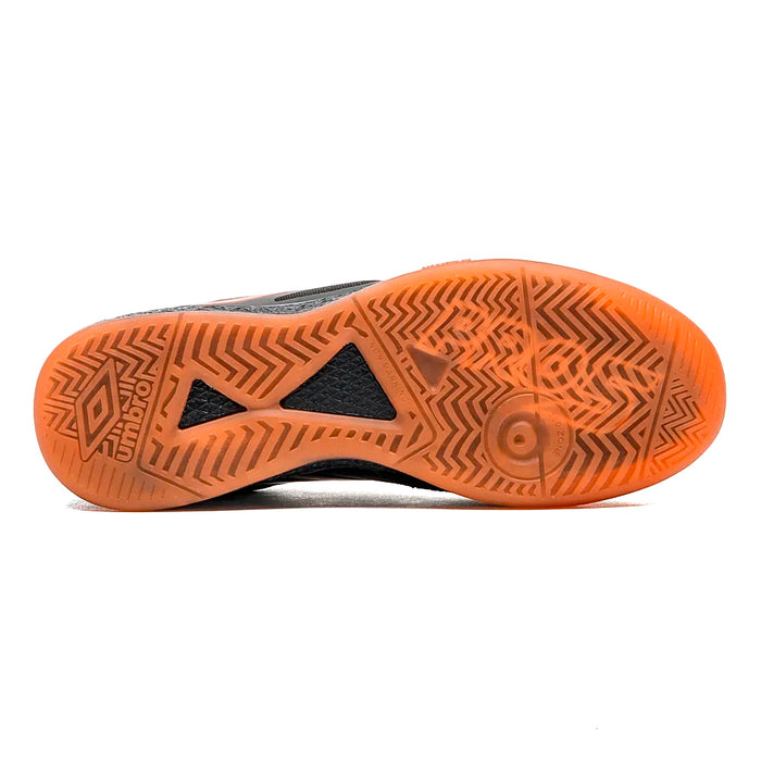 Umbro Indoor Unisex Futbol Pro 5 Bump Negro/Naranja/Azul Electrico