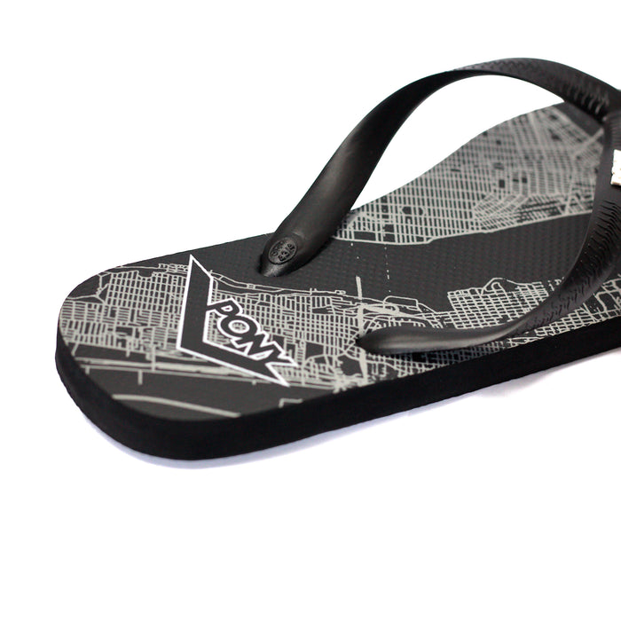 20257630-11 PONY CALZADOS ZAPATILLAS MASCULINO MODA URBAN 3 ALL BLACK