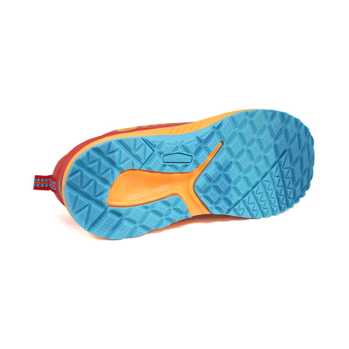 Hitec Deportivos Masculino Hiking Destructor Logo Low Red/Orange