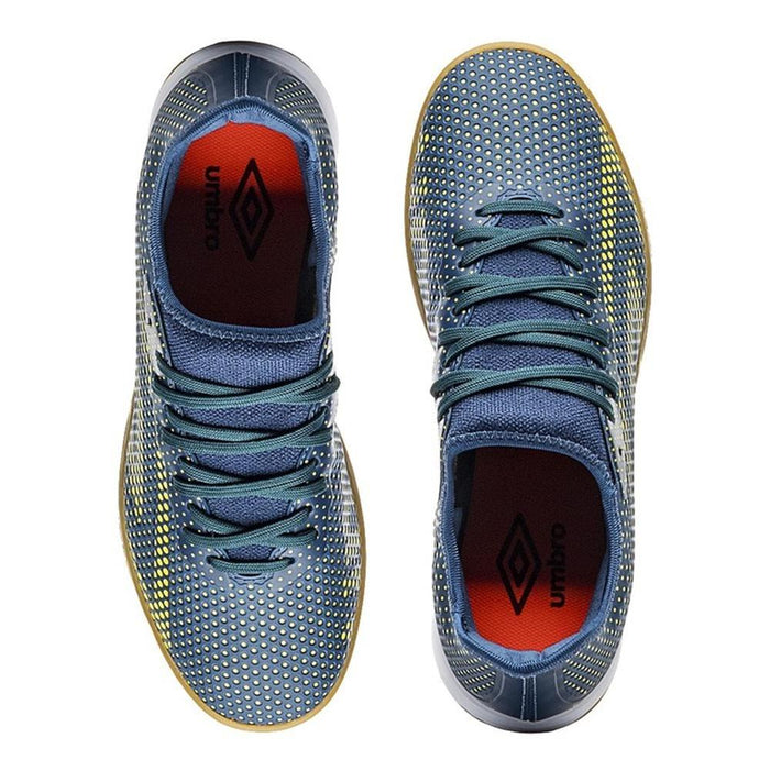 Umbro Indoor Masculino Futbol Velocita IX Club Poseidon/Amarillo