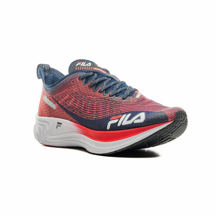 F01R00059-3836 FILA CALZADOS MASCULINO RUNNING RACER CARBON TRI ROJO/MARINO/BLANCO