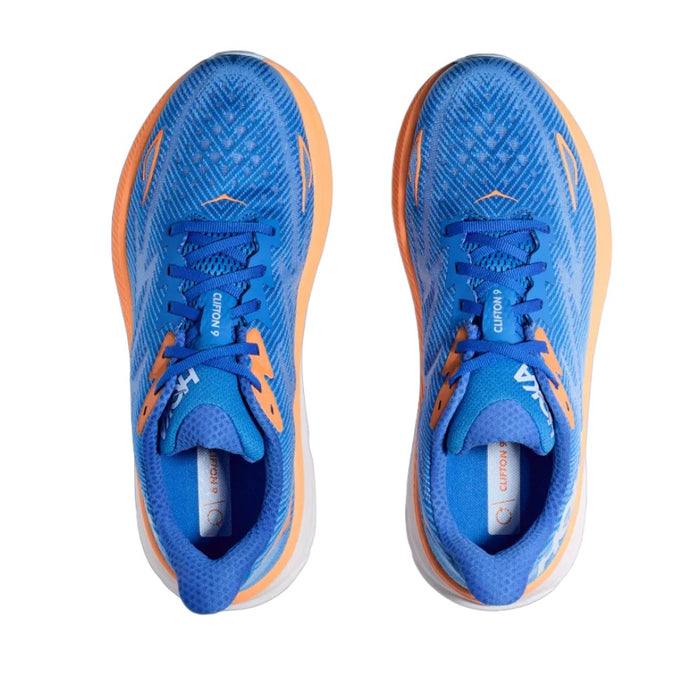 Hoka Running Masculino Clifton 9 Coastal Sky/All Aboard
