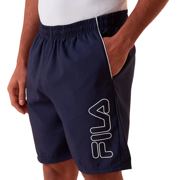 F11AT257-185 FILA PRENDAS BERMUDAS MASCULINO TRAINING TRAIN 7.5 NAVY/WHITE