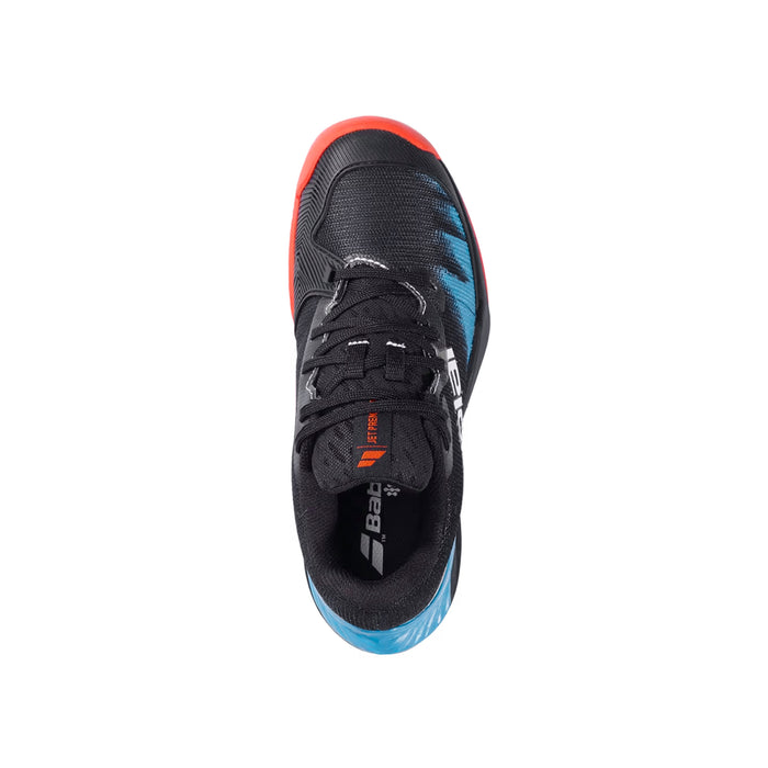 3J4F25A756-2019 BABOLAT CALZADOS DEPORTIVOS NIÑOS PADEL JET PREMURA 2 BLACK/TOMATO RED