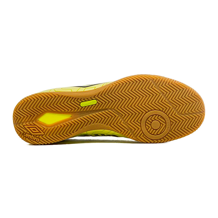U01FB00167-618 Umbro Calzados Indoor Masculino Futbol Techno Lime Green/Black/Grey
