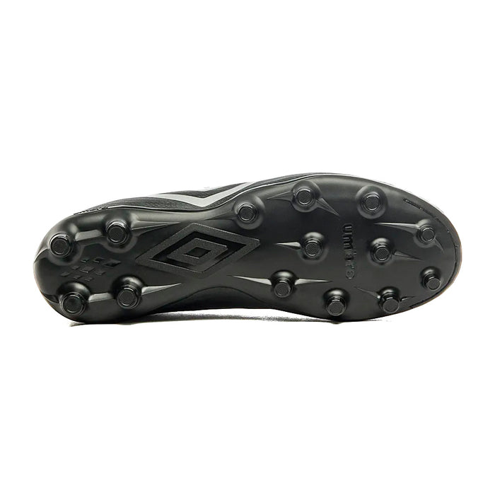 Umbro Campo Masculino Futbol Glaze Negro/Plata/Blanco