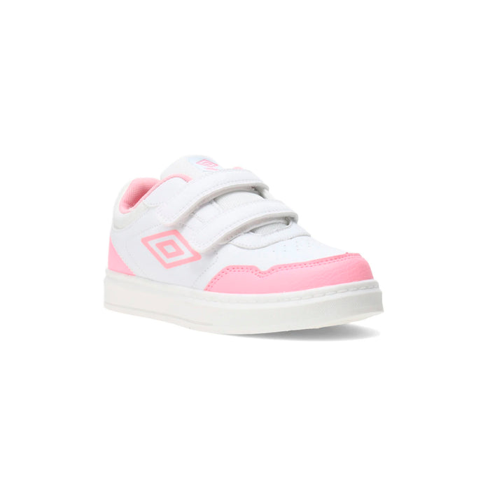 20206110-09R Umbro Calzados Lifestyle Niños Moda Opal Blanco/Rosado