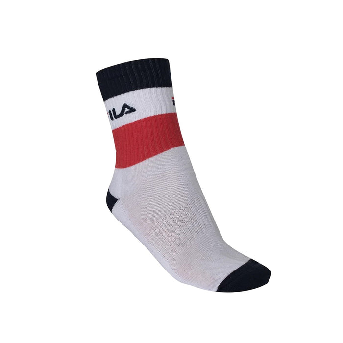 F23L00197-518 FILA ACCESORIOS MODA MEDIAS UNISEX DNA BLANCO/MARINO/ROJO