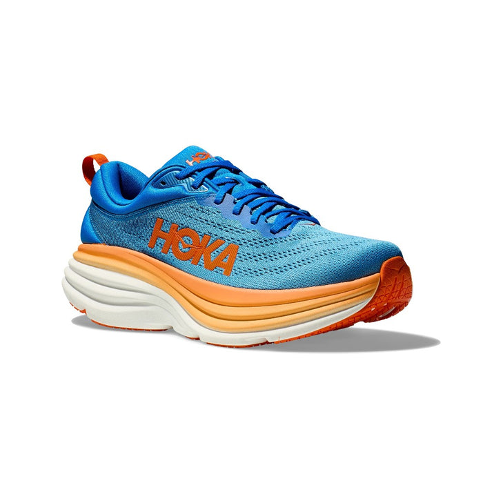 Hoka Running Masculino Bondi 8 Coastal Sky/Vibrant Range