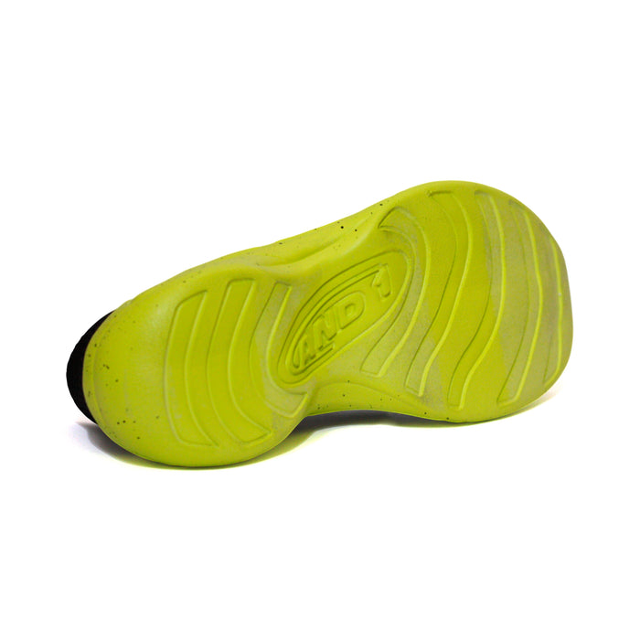 AD90125M-BK AND1 CALZADOS DEPORTIVOS MASCULINO BASQUET CINCH BLACK/LT GREEN