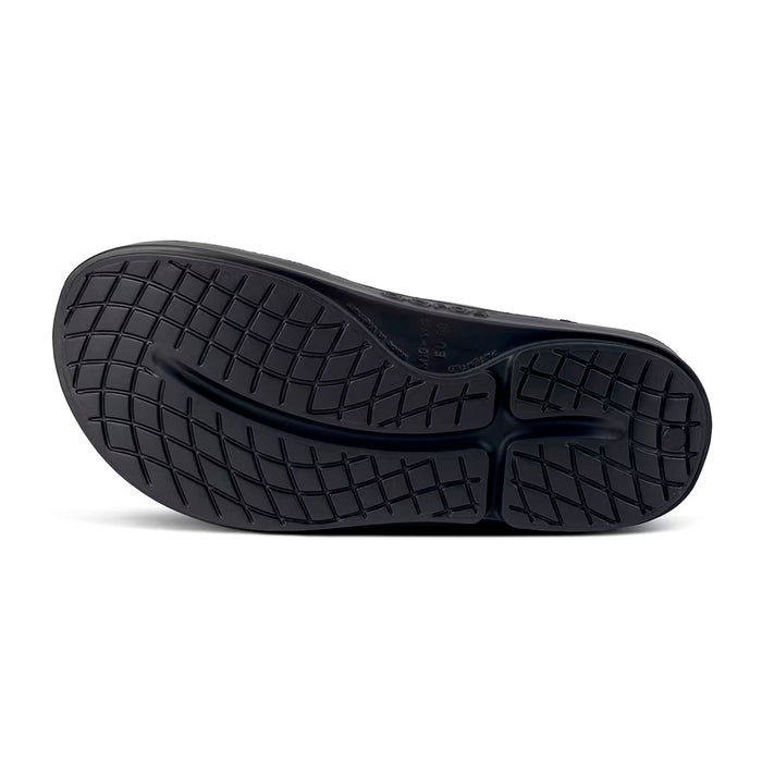 1001-TACGRN OOFOS CALZADOS ZAPATILLAS UNISEX ACTIVE RECOVERY OORIGINAL SPORT THONG BLACK/TACTICAL GREEN