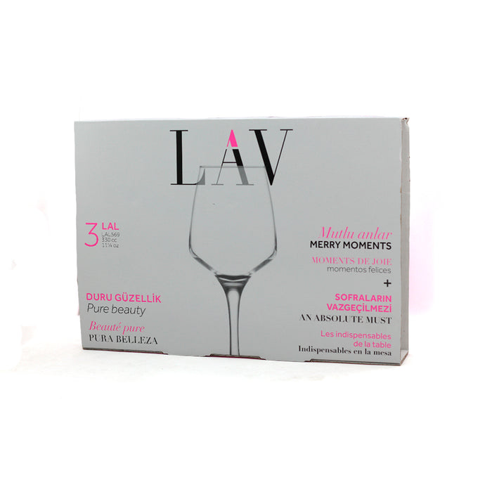8692952052491 LAV COPA LAL DE VINO 330 CC SET X3