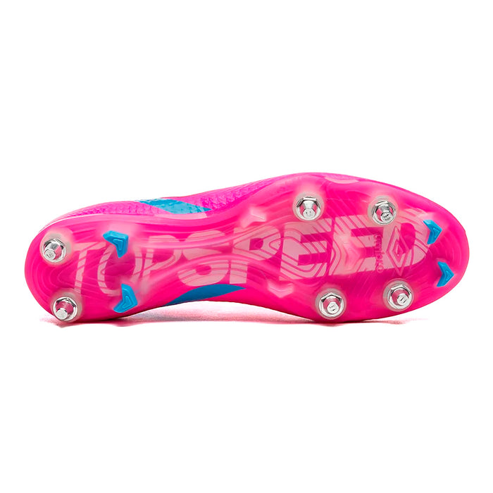 U03FB00267-083 Umbro Calzados Campo Unisex Futbol Top Speed Pro Sg Rosa/Gris/Azul