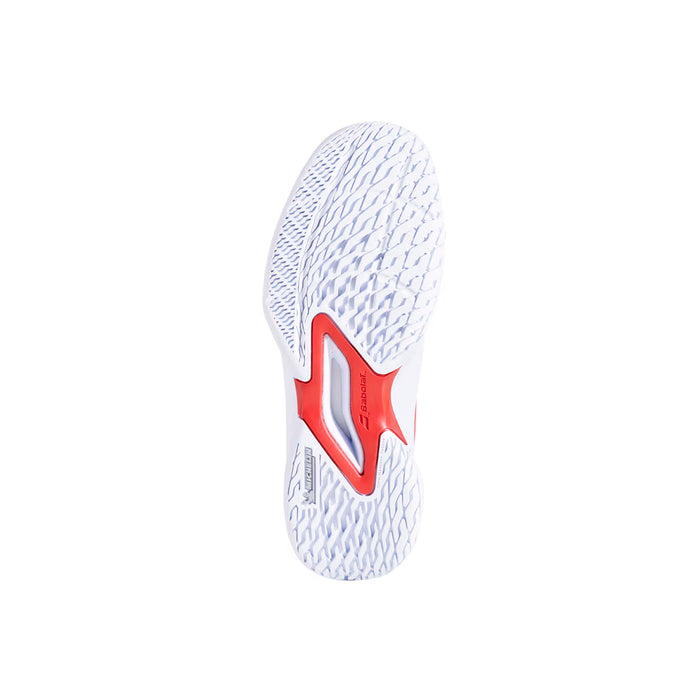 3J3S25A884-1038 BABOLAT CALZADOS DEPORTIVOS NIÑOS TENIS PROPULSE JUNIOR 3 ALL COURT GIRL WHITE/CORAL