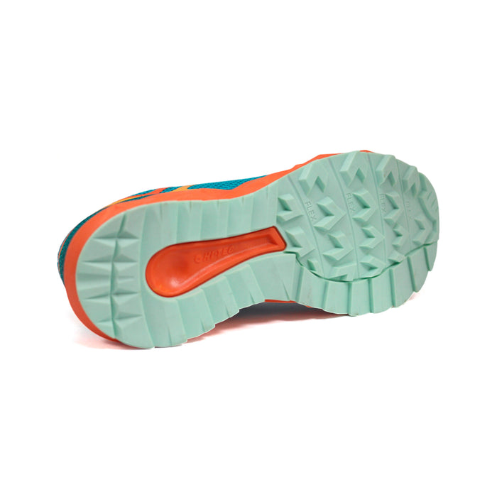 CH80201M-FO HITEC CALZADOS DEPORTIVOS MASCULINO HIKING GEO DYNAMITE TRAIL TEAL/ORANGE