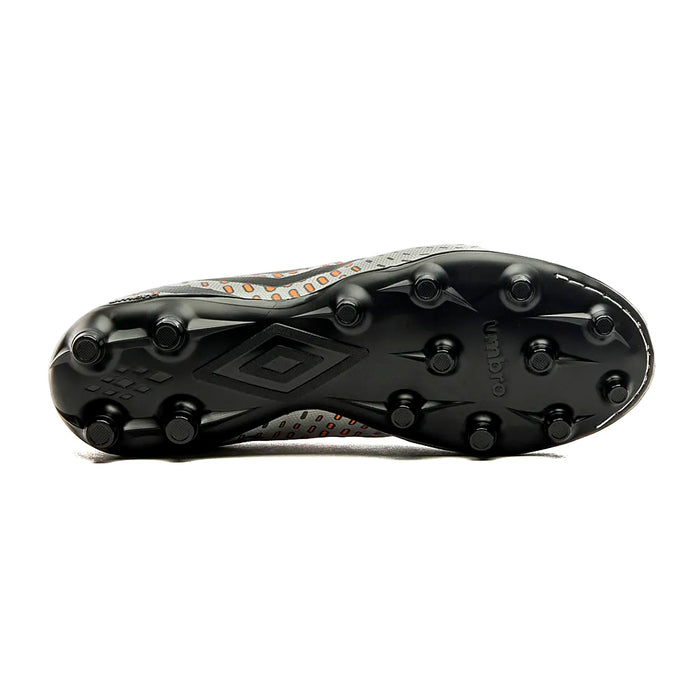 Umbro Campo Masculino Futbol Plasma Gris/Negro/Naranja