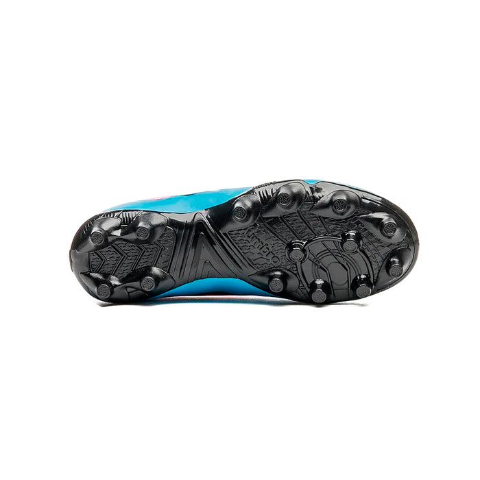Umbro Campo Junior Futbol Action Jr Azul Electrico/Preto/Rosa