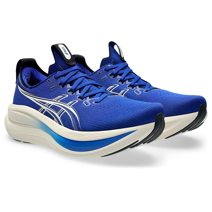 1011C127.405 Asics Calzados Deportivos Masculino Running Gel-Nimbus 28 Prussian Blue/Cream