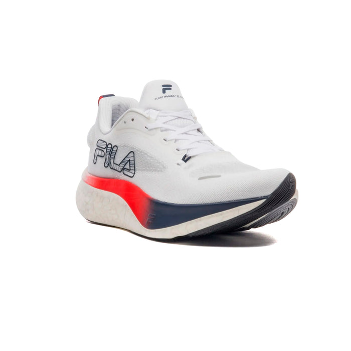 F01R00116-5502 FILA CALZADOS DEPORTIVOS MASCULINO RUNNING FLOAT MAXXI 2 PRO WHITE/NAVY/FLAME SCARLET
