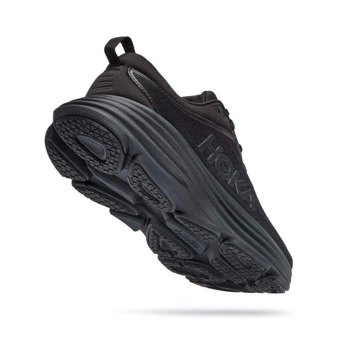 Hoka Running Femenino Bondi 8 Black/Black