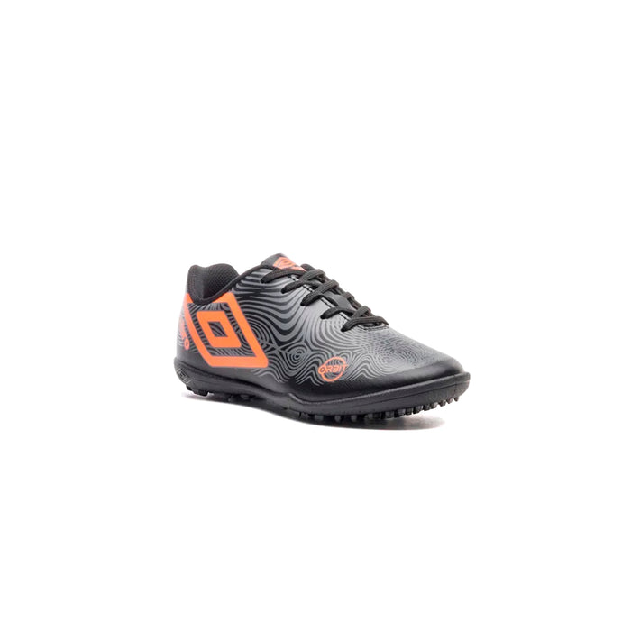 U07FB00179-186 Umbro Calzados Society Niños Futbol Orbit Jr Black/Grafito/Naranja