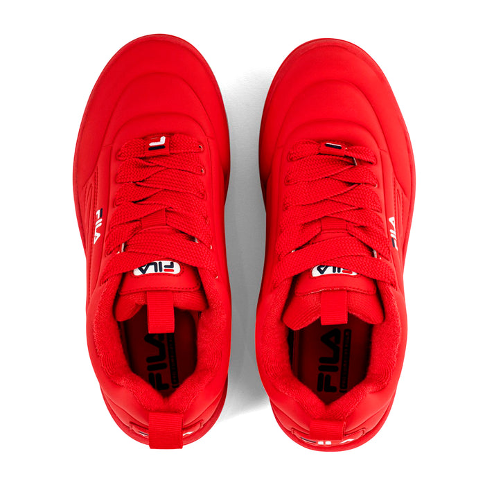 5RM02983-600 FILA CALZADOS LIFESTYLE FEMENINO MODA SUPER BUBBLE ROJO