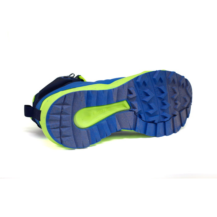 Hitec Deportivos Masculino Hiking M Geo Sand Trail Mid Dk Blue/Med Blue/Yellow