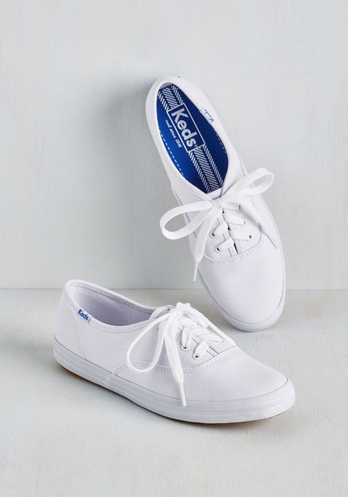 WH45750 Keds Calzados Femenino Keds Champion Leather White