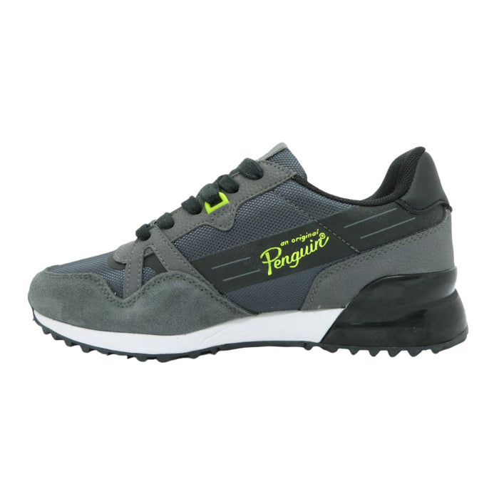 06-160264-1 PENGUIN CALZADOS MASCULINO AIDEN DK.GREY/BLACK