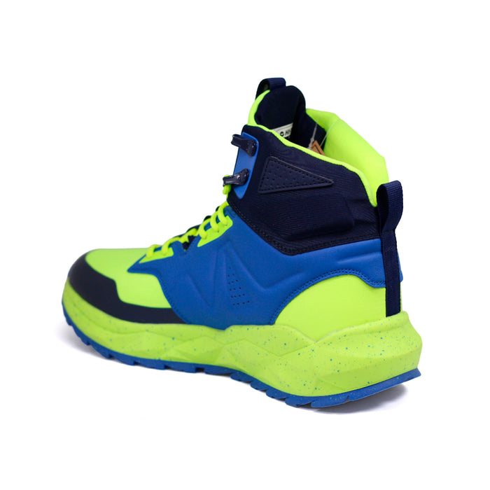 Hitec Deportivos Masculino Hiking M Geo Sand Trail Mid Dk Blue/Med Blue/Yellow