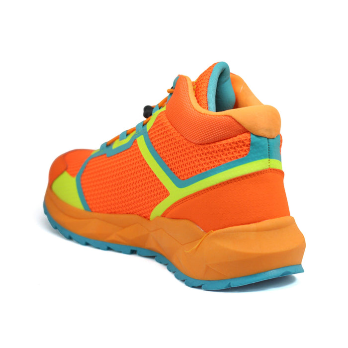 Hitec Deportivos Masculino Hiking Geo Dyn Trail Mid Orange/Orange/Aqua