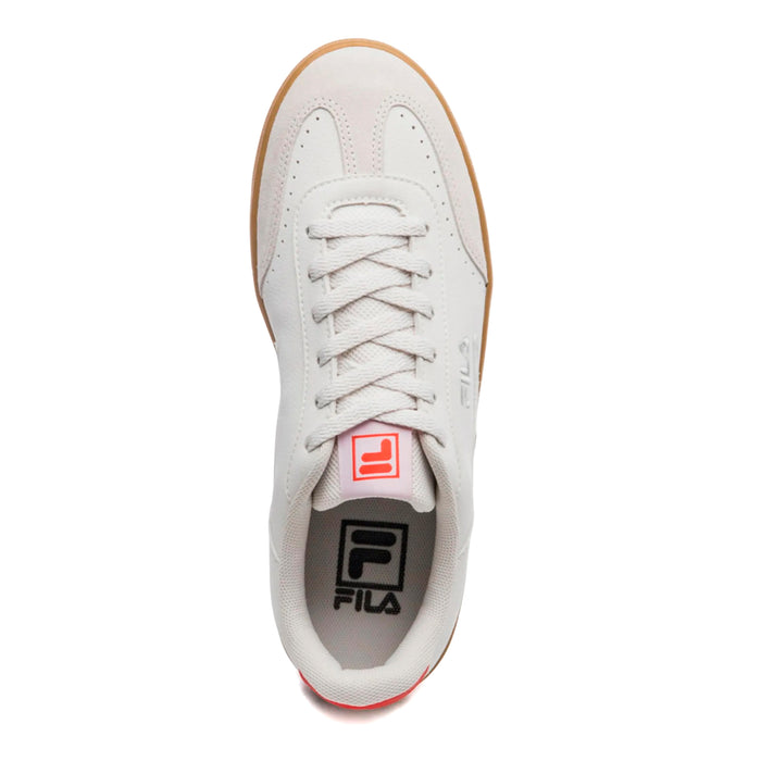 F01L00352-6926 FILA CALZADOS LIFESTYLE MASCULINO MODA COURT 80 VAPOROUS GRAY/GLACIER GRAY/FLAME SCARLET