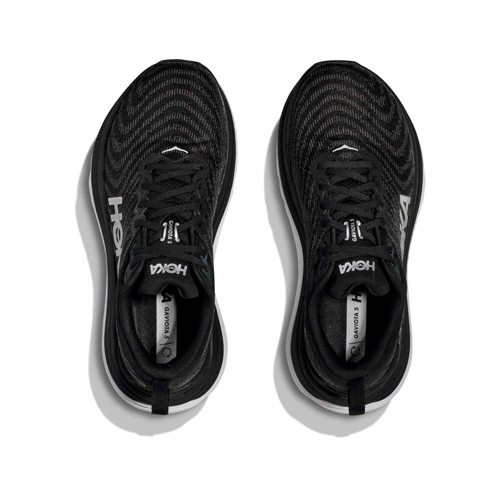 1127929-BWHT HOKA CALZADOS DEPORTIVOS MASCULINO RUNNING GAVIOTA 5 BLACK/WHITE