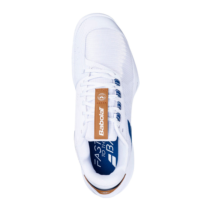 3A0S25C686-1097 BABOLAT CALZADOS DEPORTIVOS MASCULINO TENIS JET TERE 2 ALL COURT WIMBLEDON WHITE/BLUE NAVY
