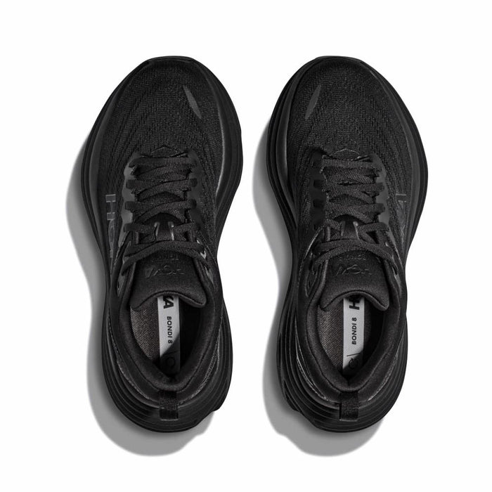 Hoka Running Femenino Bondi 8 Black/Black