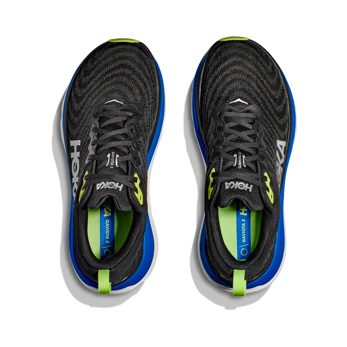 1127929-BTRC HOKA CALZADOS DEPORTIVOS MASCULINO RUNNING GAVIOTA 5 BLACK/ELECTRICCOBALT