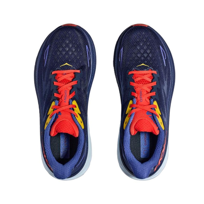 Hoka Running Masculino Clifton 9 Bellwether Blue/Dazzling Blue