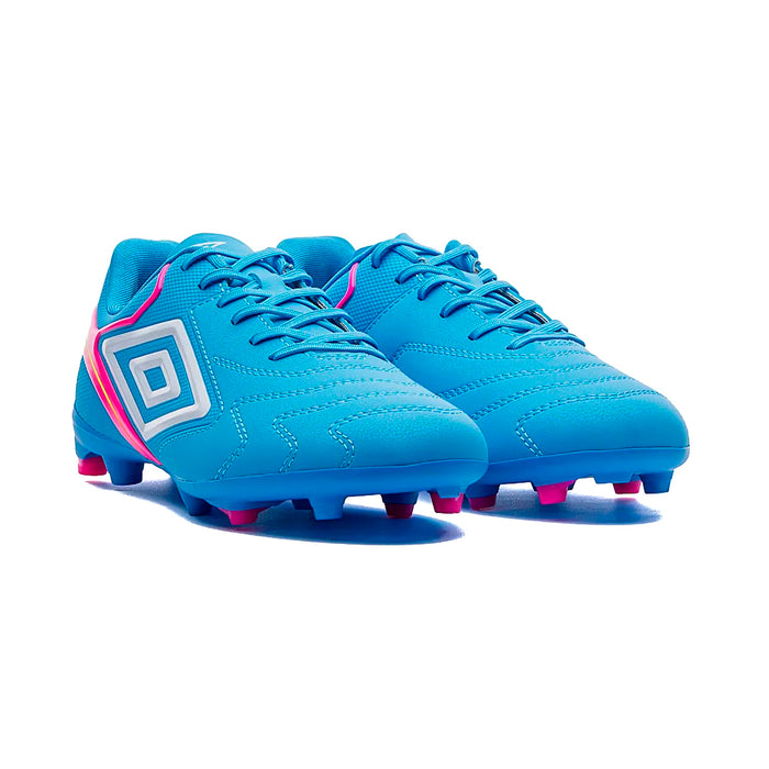 U01FB00229-380 Umbro Calzados Campo Masculino Futbol Adamant Master Class Club Azul/Gris/Rosa
