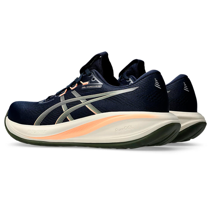 1011C143.404 Asics Calzados Deportivos Masculino Running Gel-Cumulus 28 Midnight/Khaki Green