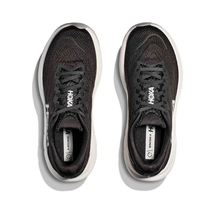 1155130-BWHT HOKA CALZADOS DEPORTIVOS MASCULINO RUNNING RINCON 4 BLACK/WHITE
