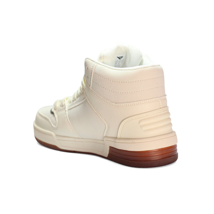 BAP2503H-L-50 PONY CALZADOS LIFESTYLE FEMENINO MODA BRONX BEAT OFF WHITE /WHITE/BURGUNDY