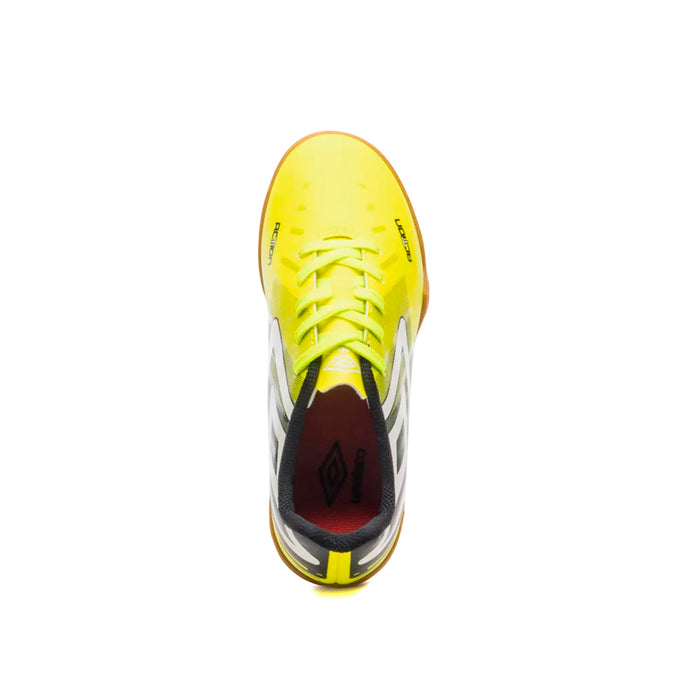 U07FB00285-612 Umbro Calzados Indoor Niños Futbol Action Jr Limon/Negro/Blanco