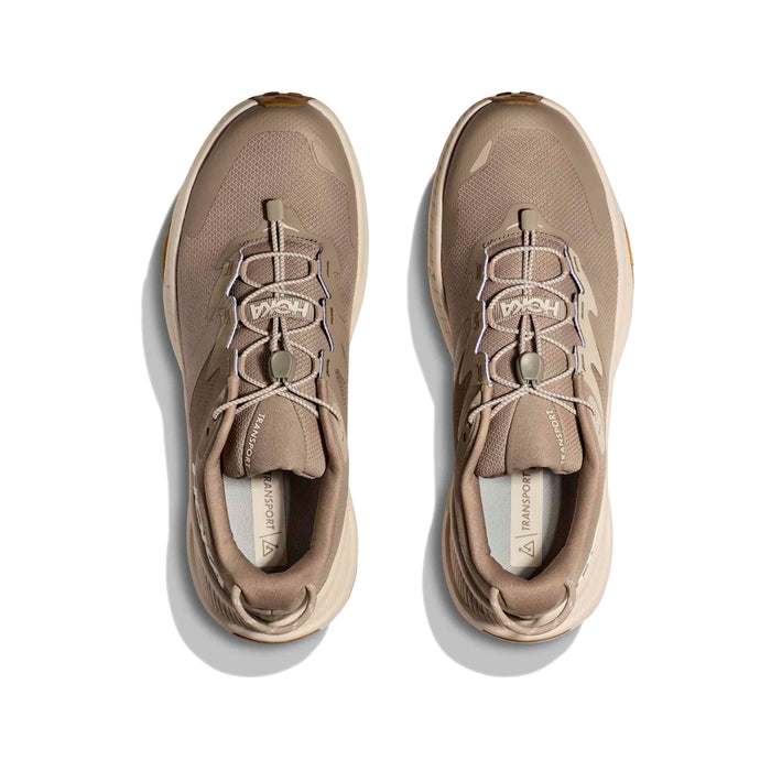 Hoka Deportivos Masculino Running Transport Dune/Eggnog