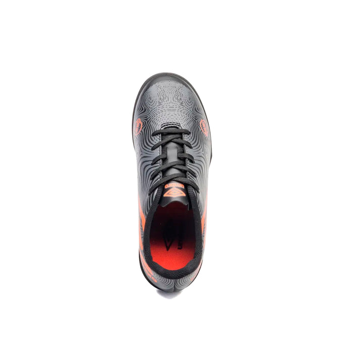U07FB00179-186 Umbro Calzados Society Niños Futbol Orbit Jr Black/Grafito/Naranja