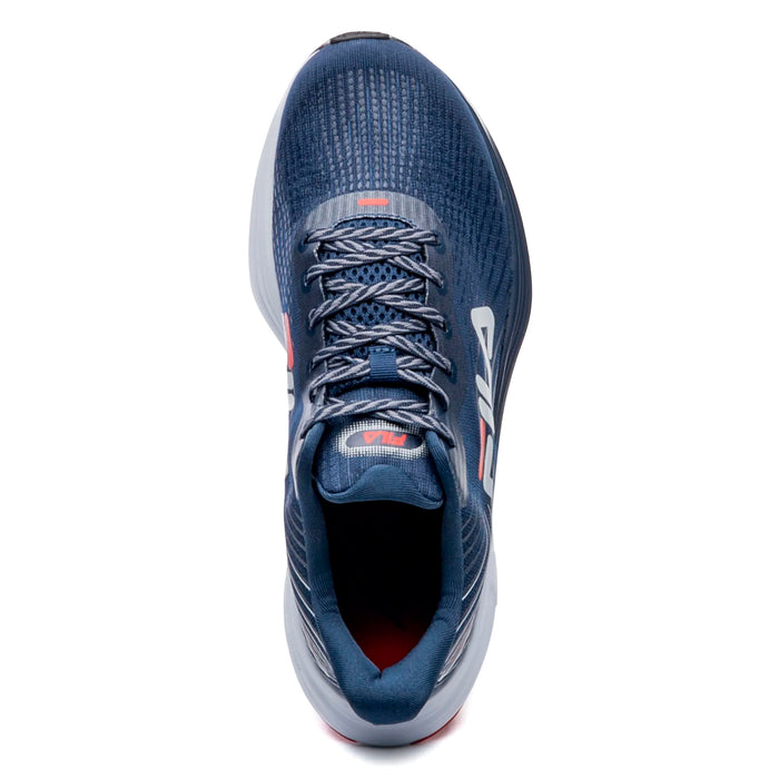 F01R00148-3643 FILA CALZADOS DEPORTIVOS MASCULINO RUNNING RACER CURVE 2 NAVY/WHITE/FLAME SCARLET