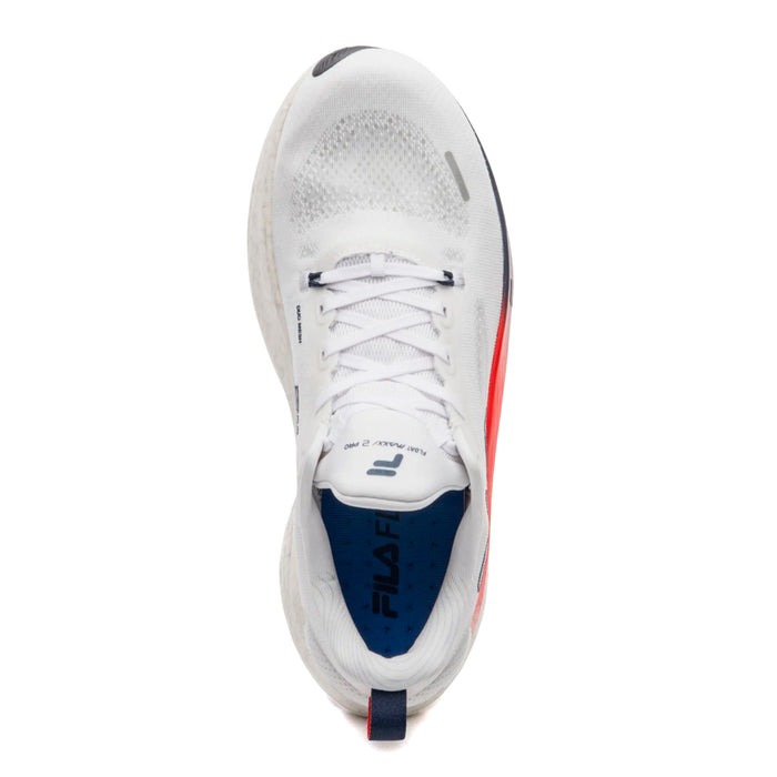 F01R00116-5502 FILA CALZADOS DEPORTIVOS MASCULINO RUNNING FLOAT MAXXI 2 PRO WHITE/NAVY/FLAME SCARLET