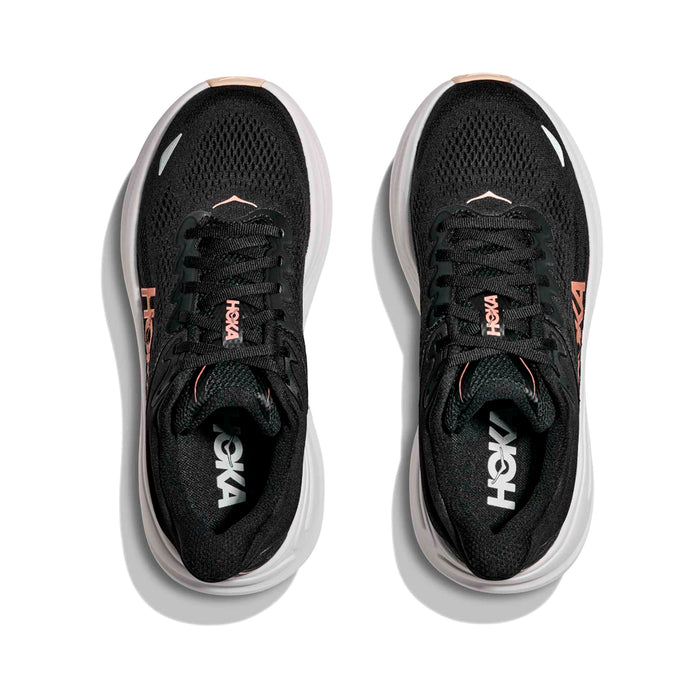 1162012-BRGL HOKA CALZADOS DEPORTIVOS FEMENINO RUNNING BONDI 9 BLACK/ROSEGOLD